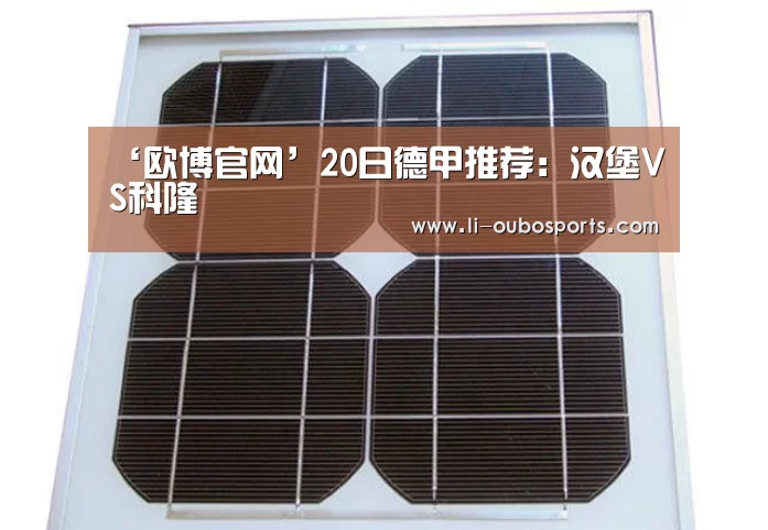 ‘欧博官网’20日德甲推荐:汉堡VS科隆(图3) abg欧博官网